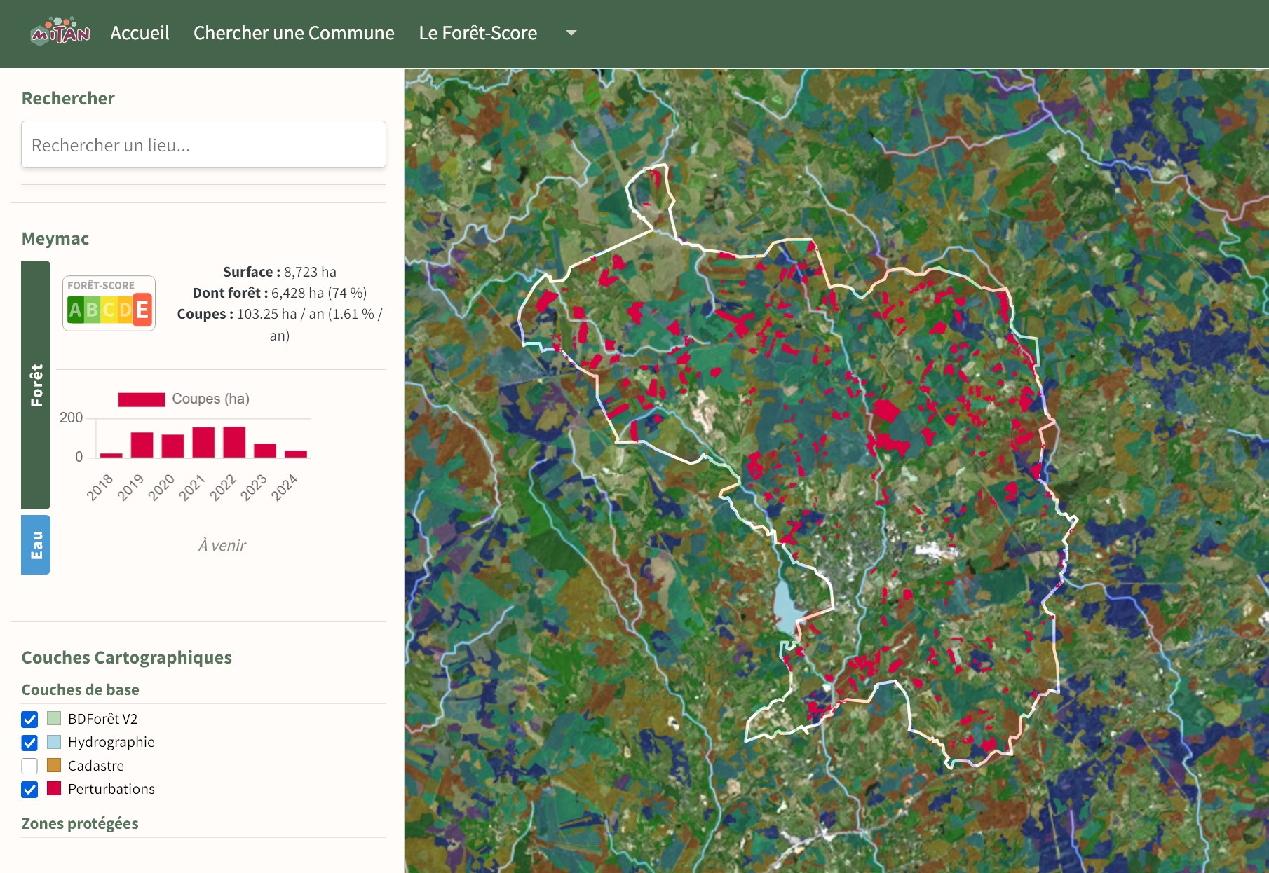 Mitan Geospatial Application