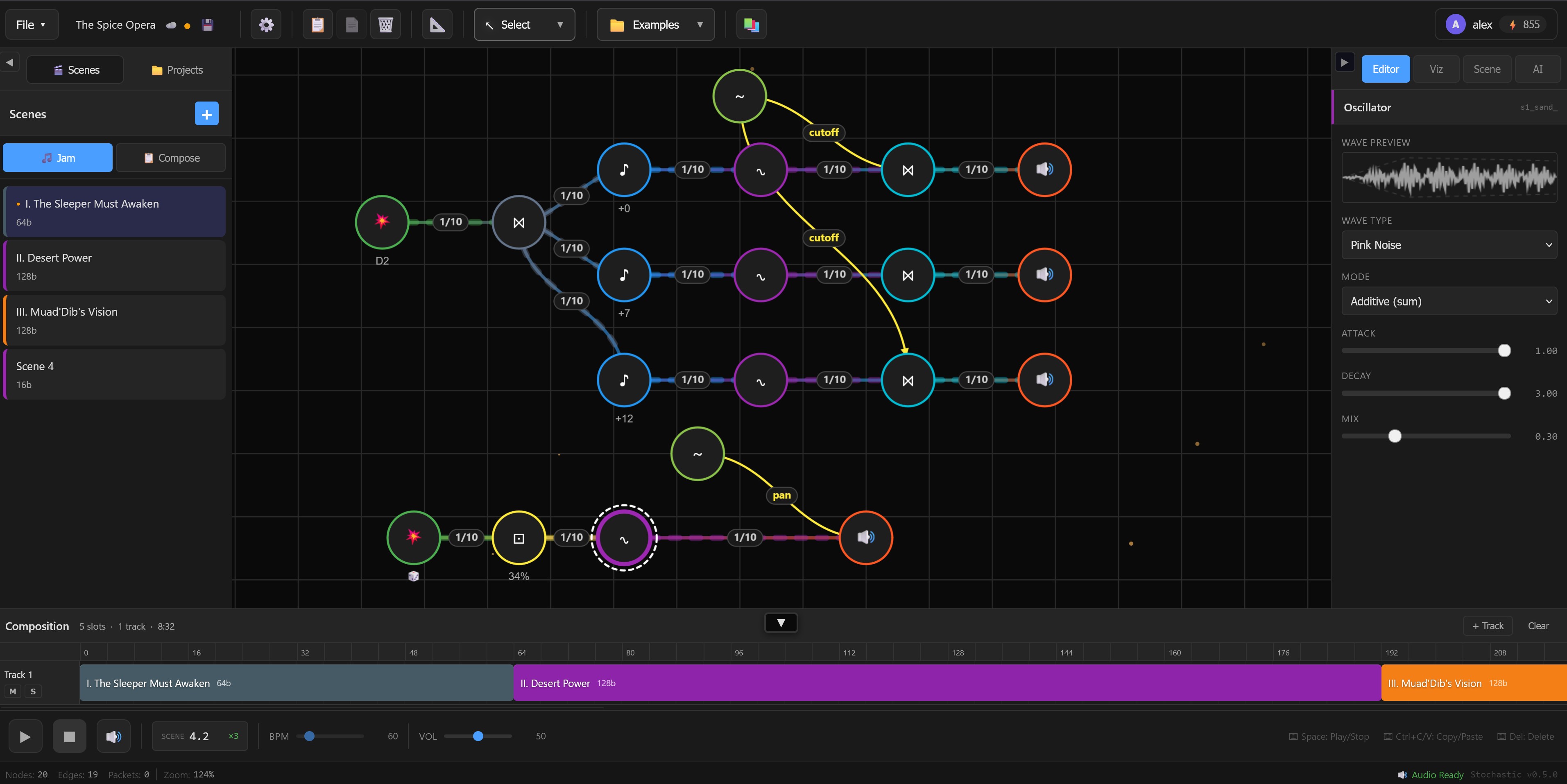 Stochastic Music Engine